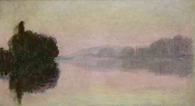 The Seine at Port-Villez, Evening Effect by Claude Monet